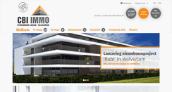 Desktop Screenshot of cbi-immo.be